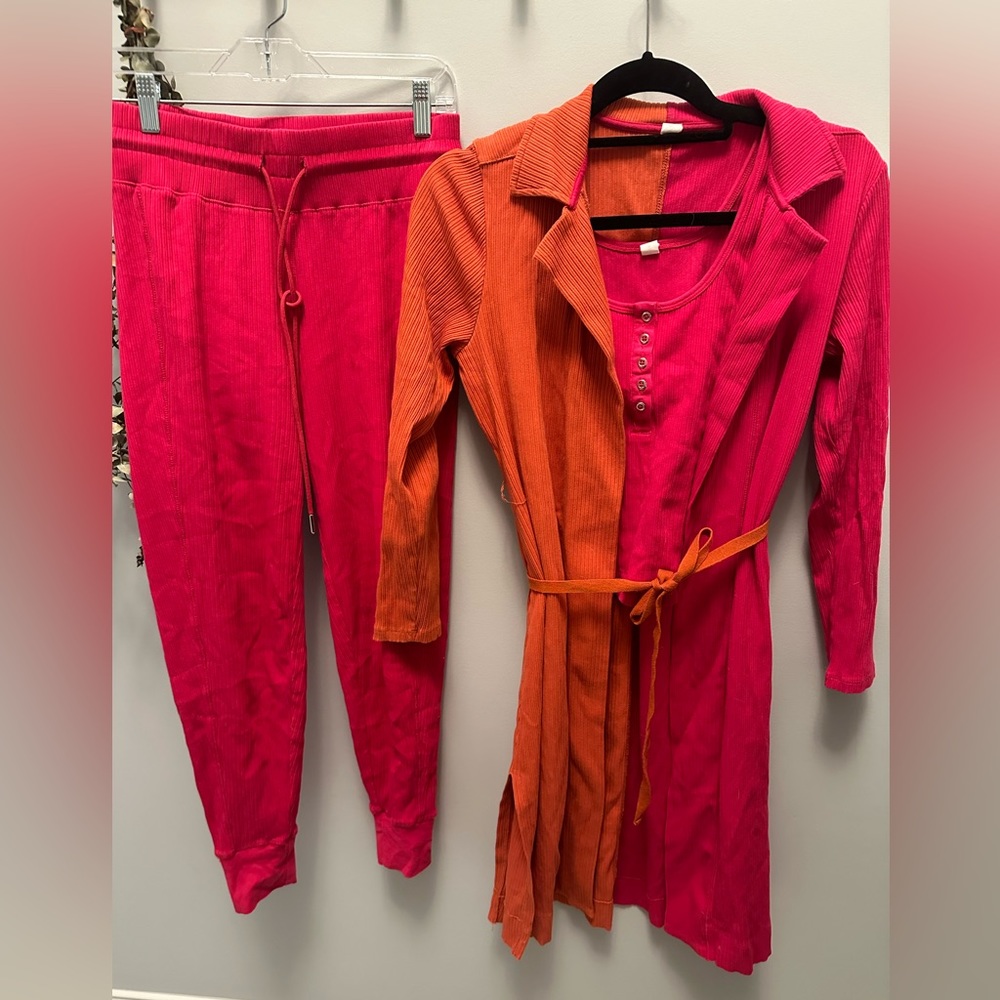 Anthropologie Three Piece Lounge Set by Daily Practice. EUC. Size XS petite